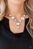 Legendary Luster - Silver Paparazzi Necklace