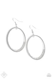 Must Love Sparkel - White Paparazzi Earrings Set