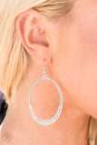 Must Love Sparkel - White Paparazzi Earrings Set