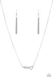 HEARTBEAT Street - White Paparazzi Necklace Set