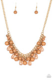 Tour de Trendsetter - Brown Paparazzi Necklace