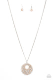 Pearl Panache - Brown Paparazzi Necklace