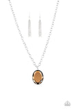 Light As Heir- Brown Paparazzi Necklace