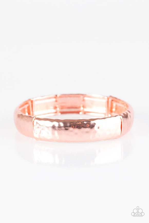 Glimpse of Glimmer - Copper Paparazzi Bracelets