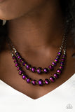 Strikingly Spellbinding - Purple Paparazzi Necklace Set