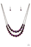 Strikingly Spellbinding - Purple Paparazzi Necklace Set