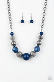 Sugar, Sugar  - Blue Paparazzi Necklace