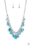 I Want To Sea The World - Blue Paparazzi Necklace