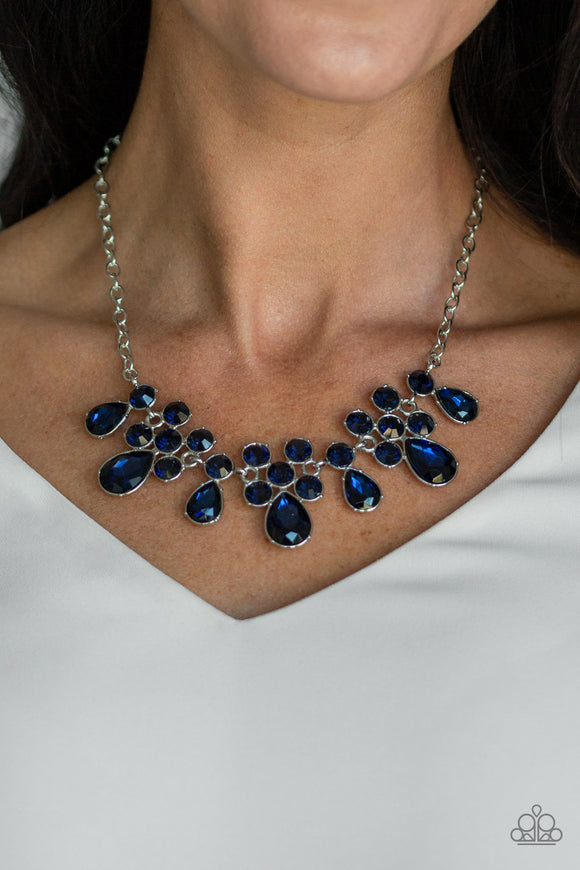 Debutante Drama - Blue Paparazzi Necklace