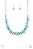 The Ruling Class - Blue Paparazzi Necklace Set