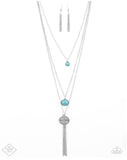 Life is a Voyage  - Blue Paparazzi Necklace Set