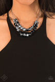 Strikingly Spellbinding - Black Paparazzi Necklace Set