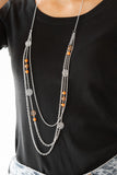 Pretty Pop-tastic! - Orange Paparazzi Necklace