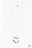 A Mothers Love - Gold Paparazzi Necklace