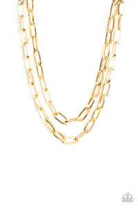 Make a CHAINge - Gold Paparazzi Necklace