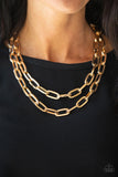 Make a CHAINge - Gold Paparazzi Necklace