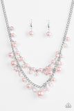 Blissfully Bridesmaid - Pink Paparazzi Necklace Set