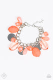 Treasure Shore - Orange Paparazzi Necklace Set