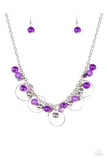 Mountain Mosaic - Purple Paparazzi Necklace Set