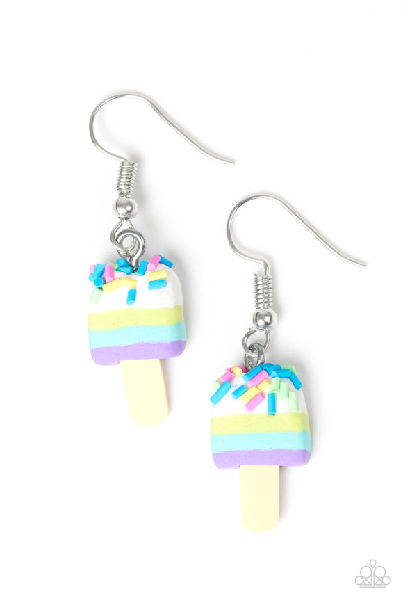 Paparazzi Starlet Shimmer - Ice Cream Earrings