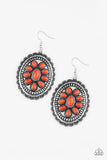 Absolutely ApoThecary - Orange Paparazzi Earrings