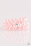 Work The Ballroom - Pink Paparazzi Bracelet