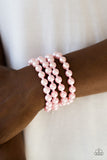 Work The Ballroom - Pink Paparazzi Bracelet