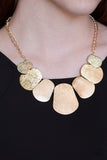 Cave The Day - Gold Paparazzi Necklace