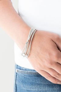 Charmingly Cupid - Silver Paparazzi Bracelet