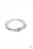 Charmingly Cupid - Silver Paparazzi Bracelet