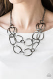 Circus Chic - Black Paparazzi Necklace