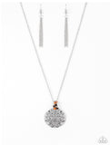 Desert Abundance - Orange Paparazzi Necklace