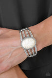 Desert Glyphs - White Paparazzi Bracelet