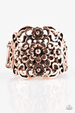 Divinely Daisy - Copper Paparazzi Ring