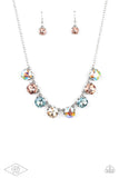 Dreamy Decorum - Multi / Iridescent Paparazzi Necklace Set