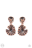 Empress Of The Amazon - Copper Clip-on Paparazzi Earrings