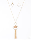 Faith Makes All Things Possible - Gold Paparazzi Necklace