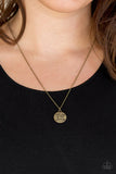 Find Joy - Brass Paparazzi Necklace