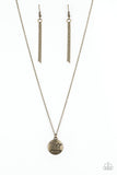 Find Joy - Brass Paparazzi Necklace