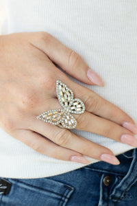 Flauntable Flutter - Multi Paparazzi Ring Set