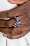 Foxy Fabulous - Blue Paparazzi Ring