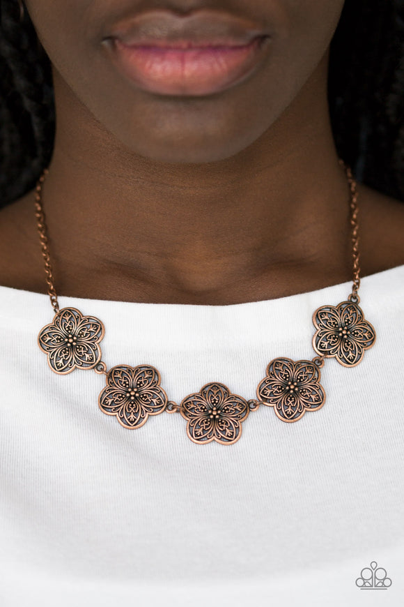 Garden Goove - Copper Paparazzi Necklace