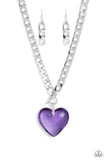 GLASSY Hero - Purple Paparazzi Necklace