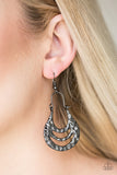 Hang Zen - Black Paparazzi Earrings