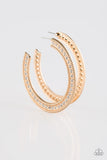 Haute Mama - Gold Paparazzi Earrings