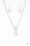 Heartbeat Retreat - Pink Paparazzi Necklace