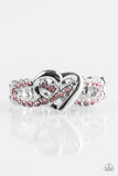 Heavenly Heart - Pink Paparazzi Ring