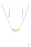 Hibiscus Haciendas - Yellow Paparazzi Necklace