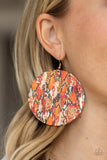 I'm Only Animal - Multi Paparazzi Earrings