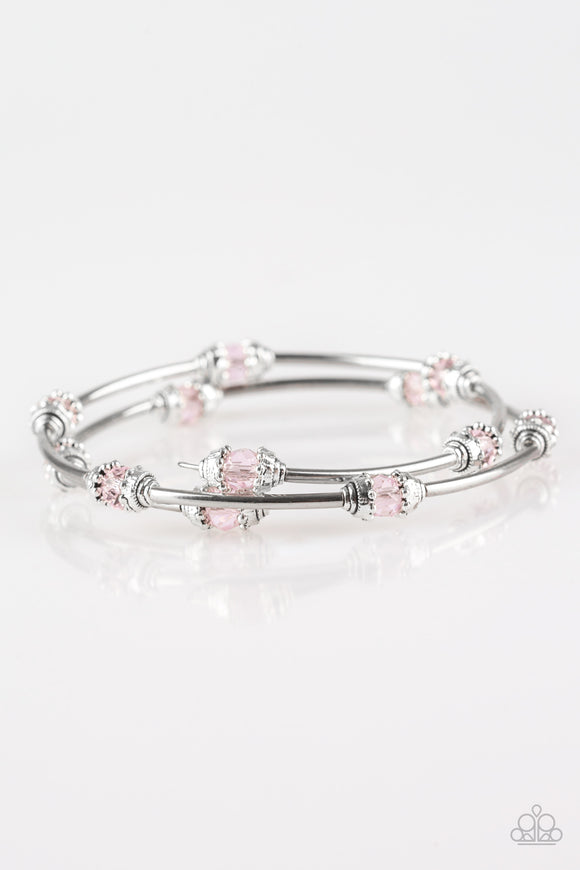 Into Infinity - Pink Paparazzi Bracelet